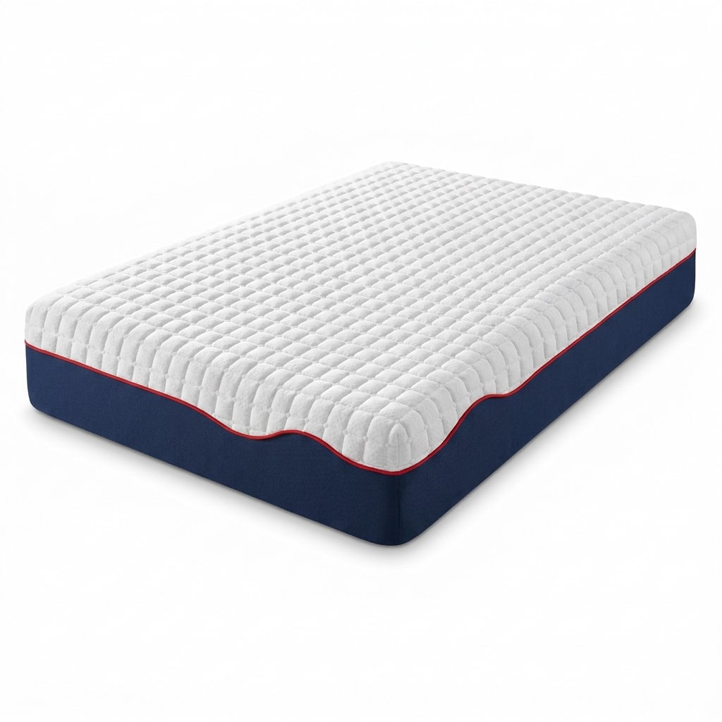 Waffle Knit Zip Mattress Cover — image 1
